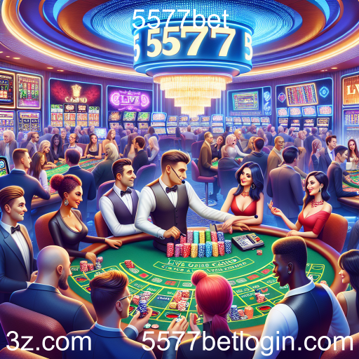A Experiência dos Cassinos Ao Vivo no 5577bet